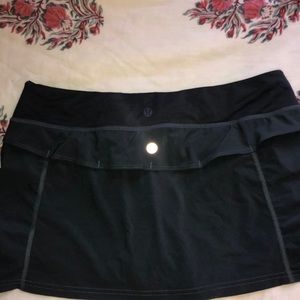 Lululemon athletic grey skort